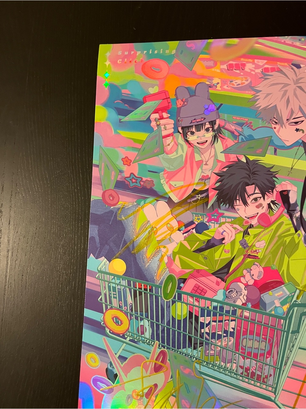 Surprising Click Anime Poster - Multi-Color - Picture 12 of 16